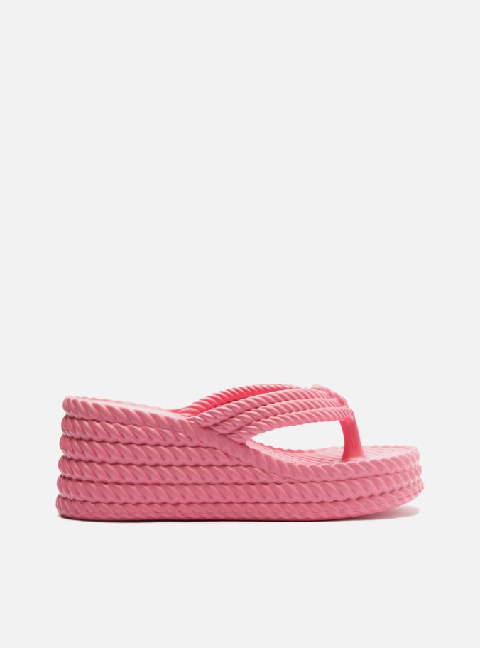 Tamanco Plataforma Rosa Marrocos Sun