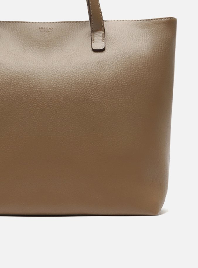 Bolsa Shopping Marrom Mercato Grande Pouch