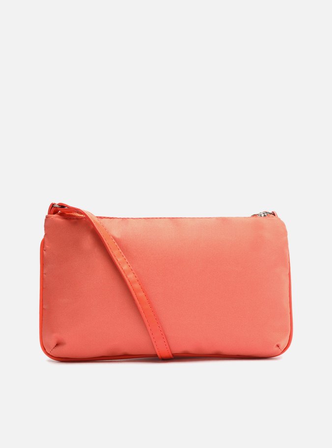 Clutch Laranja Nylon Lizza Pequena Brizza