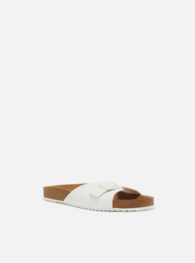 Rasteira Branca Flatform