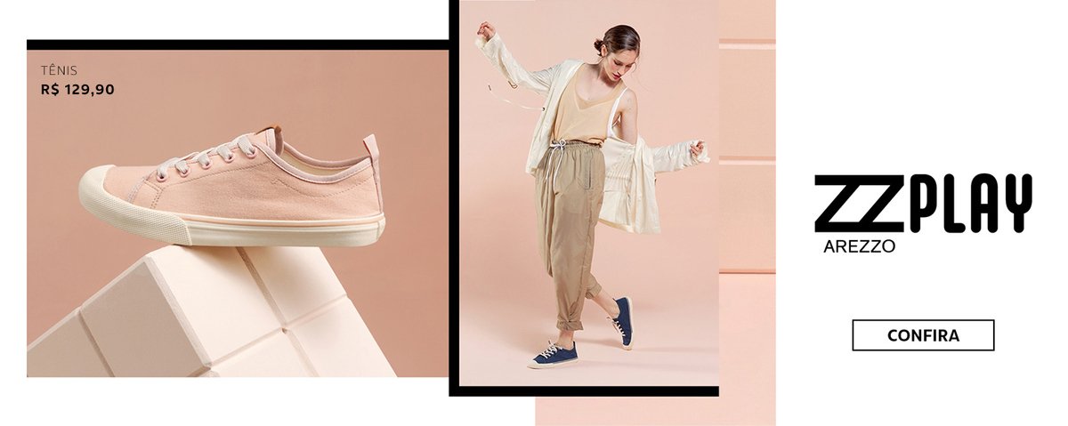 lancamento tenis arezzo