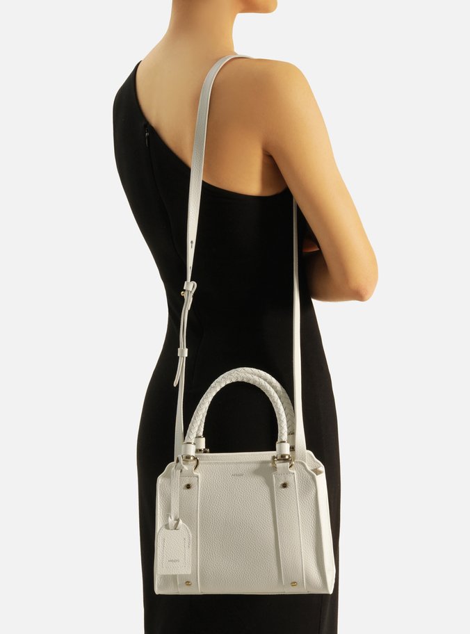 Bolsa Tote Branca Piazza Média Alças