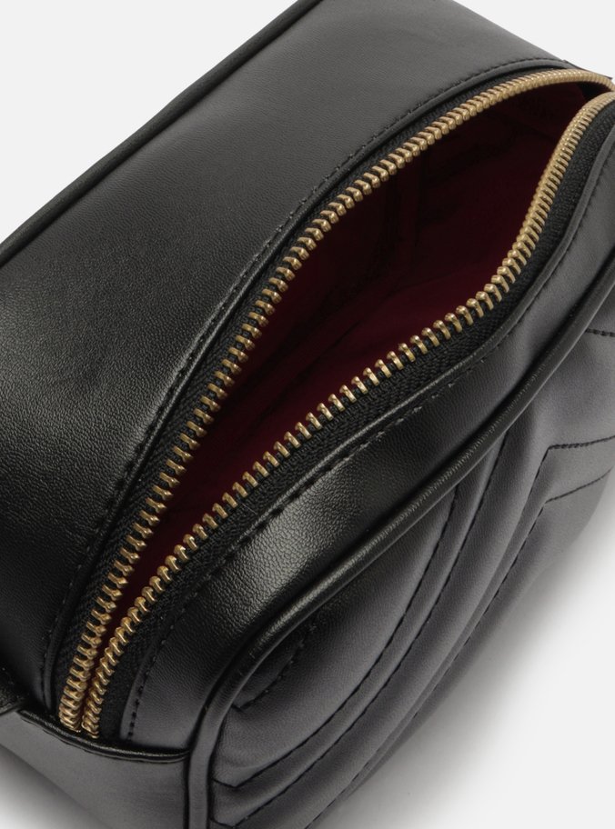 Bolsa Tiracolo Preta Matelassê Verona Média