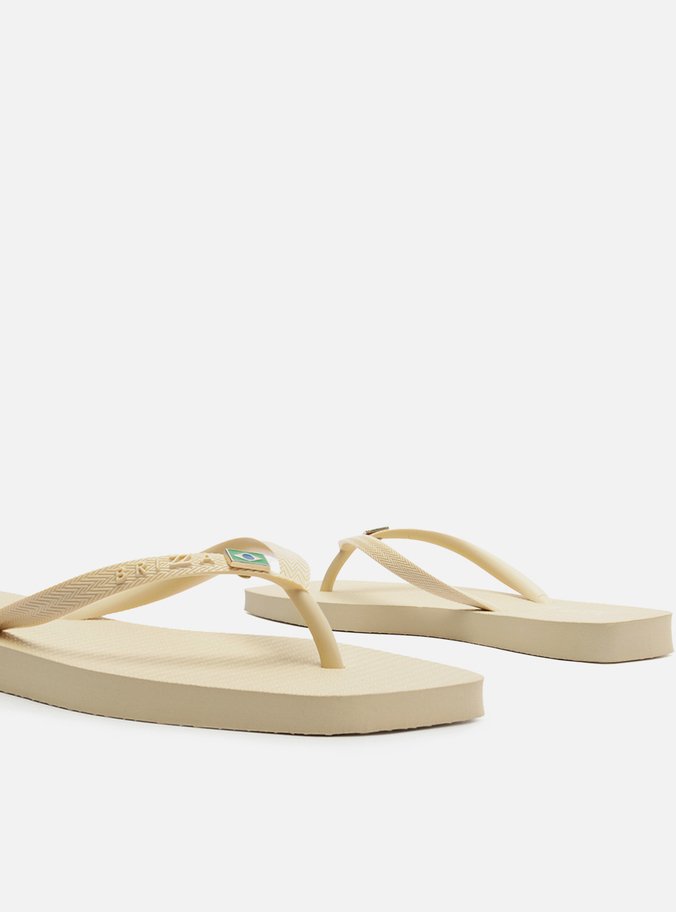 Chinelo de Dedo Branco Square Brasil
