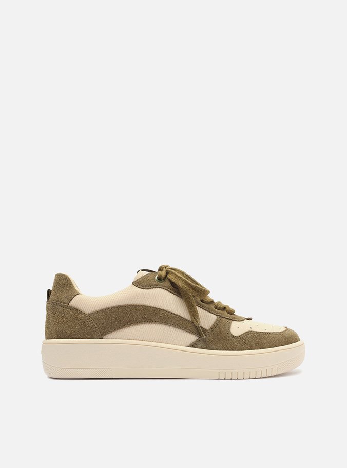Tênis Verde Multimaterial Casual ZZ Mov