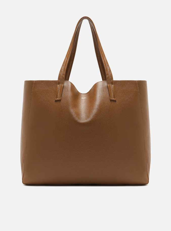 Bolsa Shopping Marrom Grande