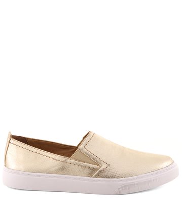 Slip-on Metalizado Ouro