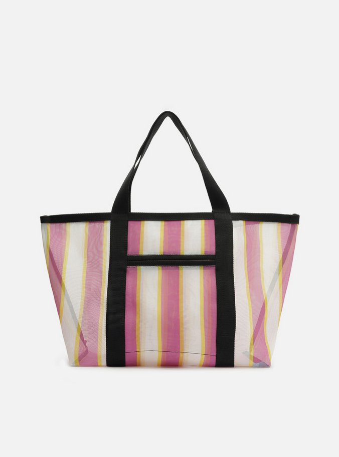 Bolsa Shopping Multicolorida Tela Brizza