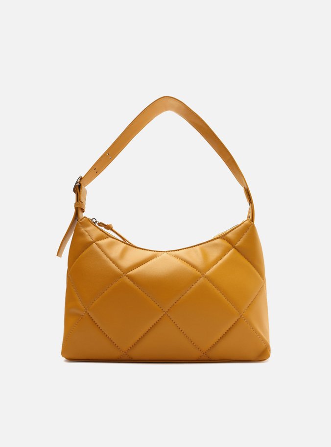 Bolsa Tiracolo Amarelo Mostarda Média
