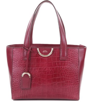 Bolsa Shopping Felice Croco Vinho