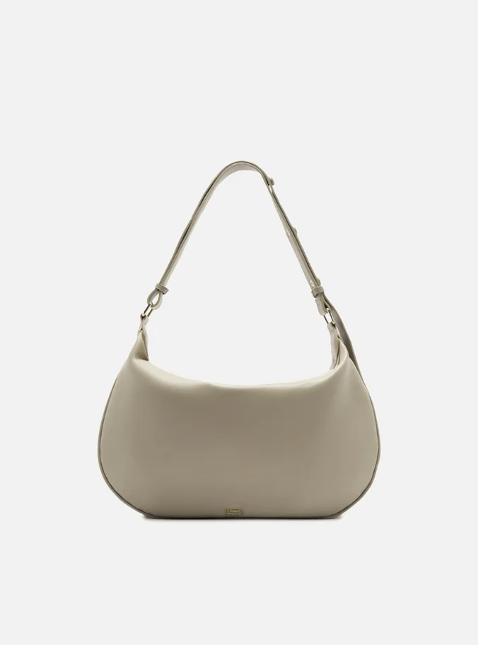 Bolsa Shoulder Cinza Média