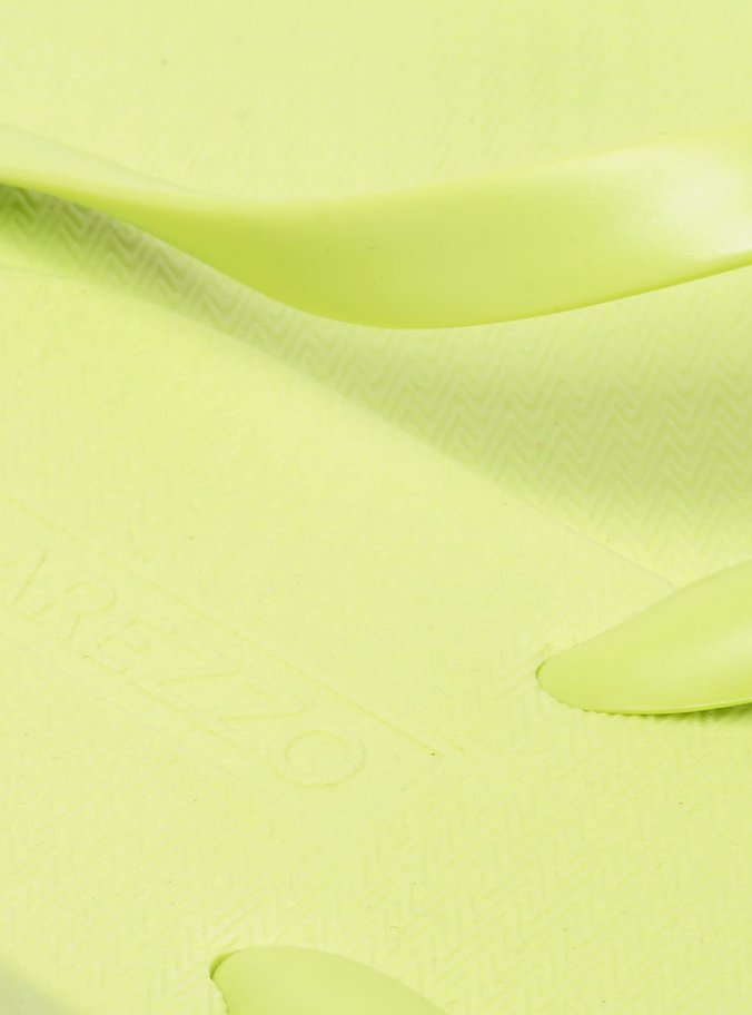 Chinelo de Dedo Verde Neon Brizza