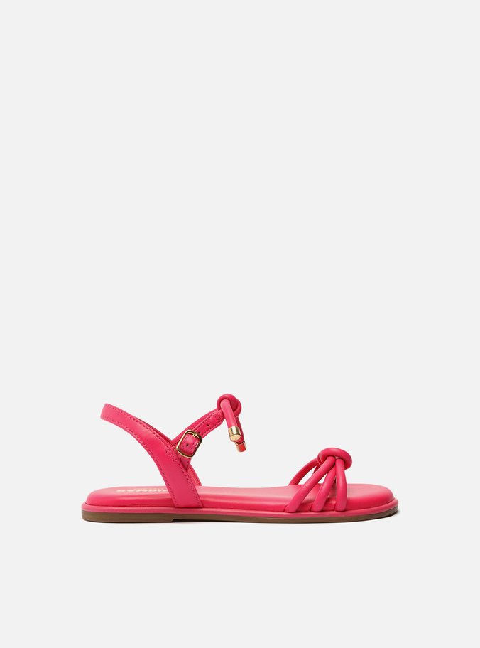 Sandália Infantil Rosa Pink Tiras