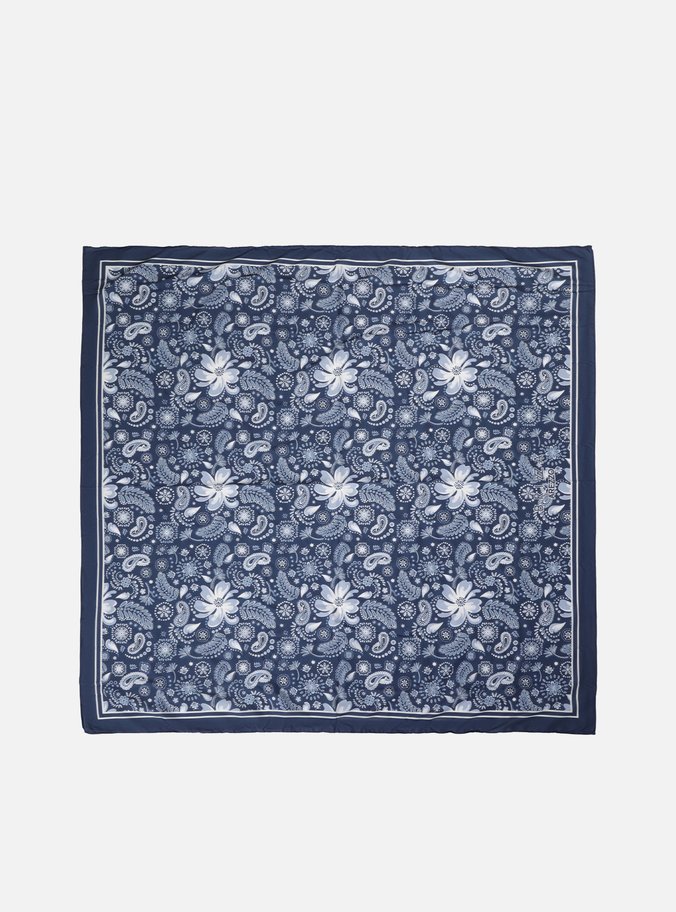 Lenço Estampado Azul Brizza | Arezzo