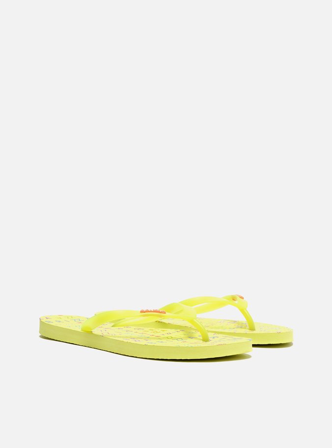 Chinelo de Dedo Amarelo Brizza