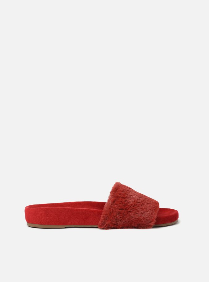 Chinelo Slide Vermelha Pelos Anatômica Home