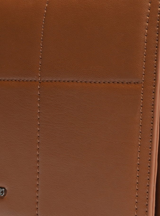 Bolsa Tiracolo Marrom Média