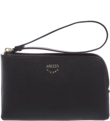 Bolsa Clutch Shiny Preta