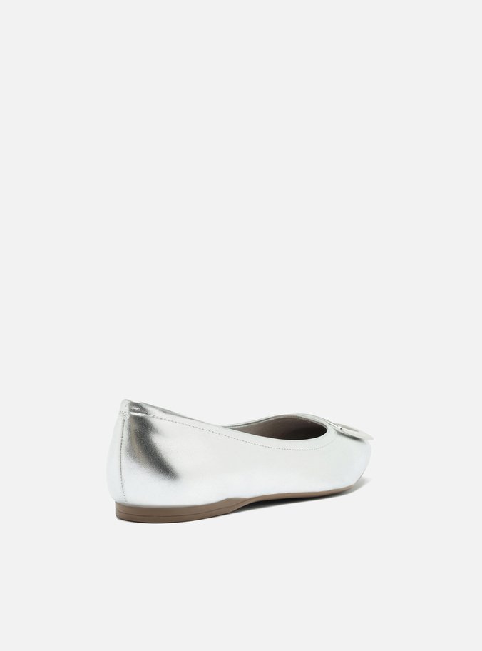 Sapatilha Prata Fivela