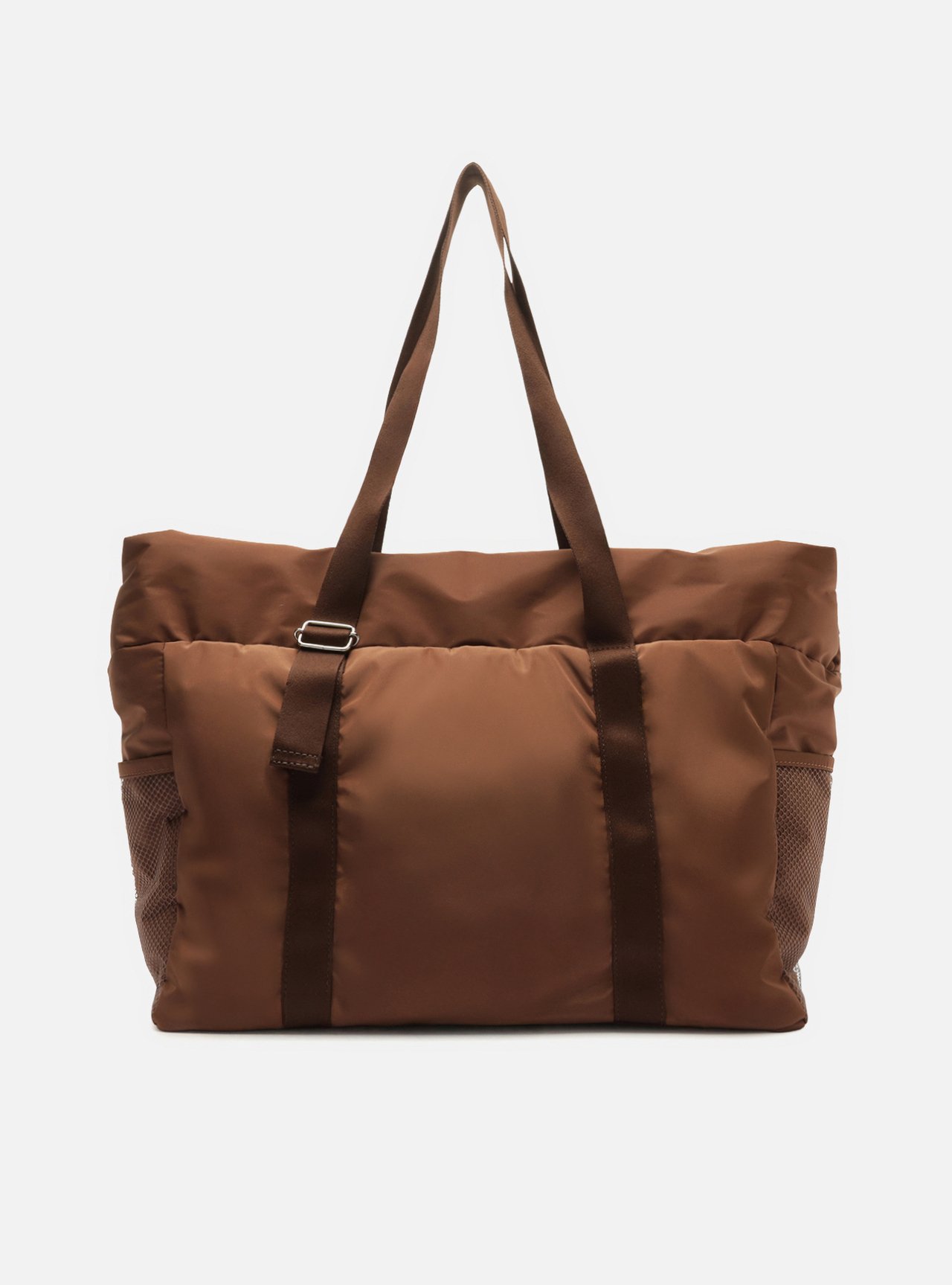 Bolsa Shopping Marrom Grande Matelassê Brizza — foto 3