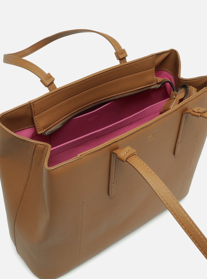 Bolsa Shopping Marrom Grande