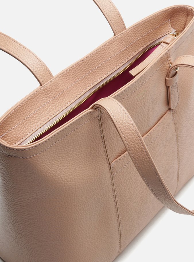Bolsa Shopping Nude Grande Bolso Frontal