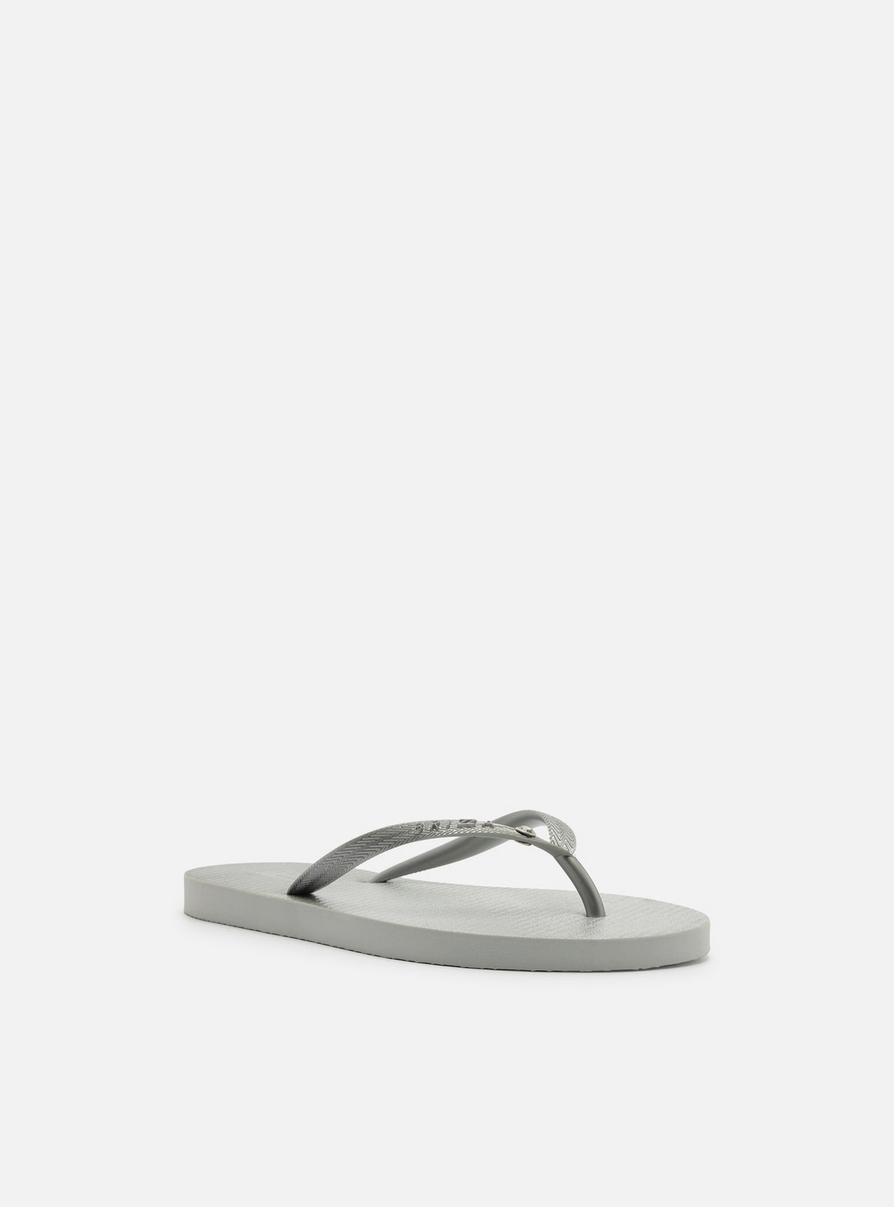 Chinelo de Dedo Prata Easy Pedraria — foto 2