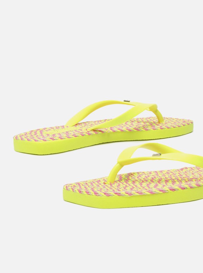 Chinelo de Dedo Amarelo Lime Fluo Brizza