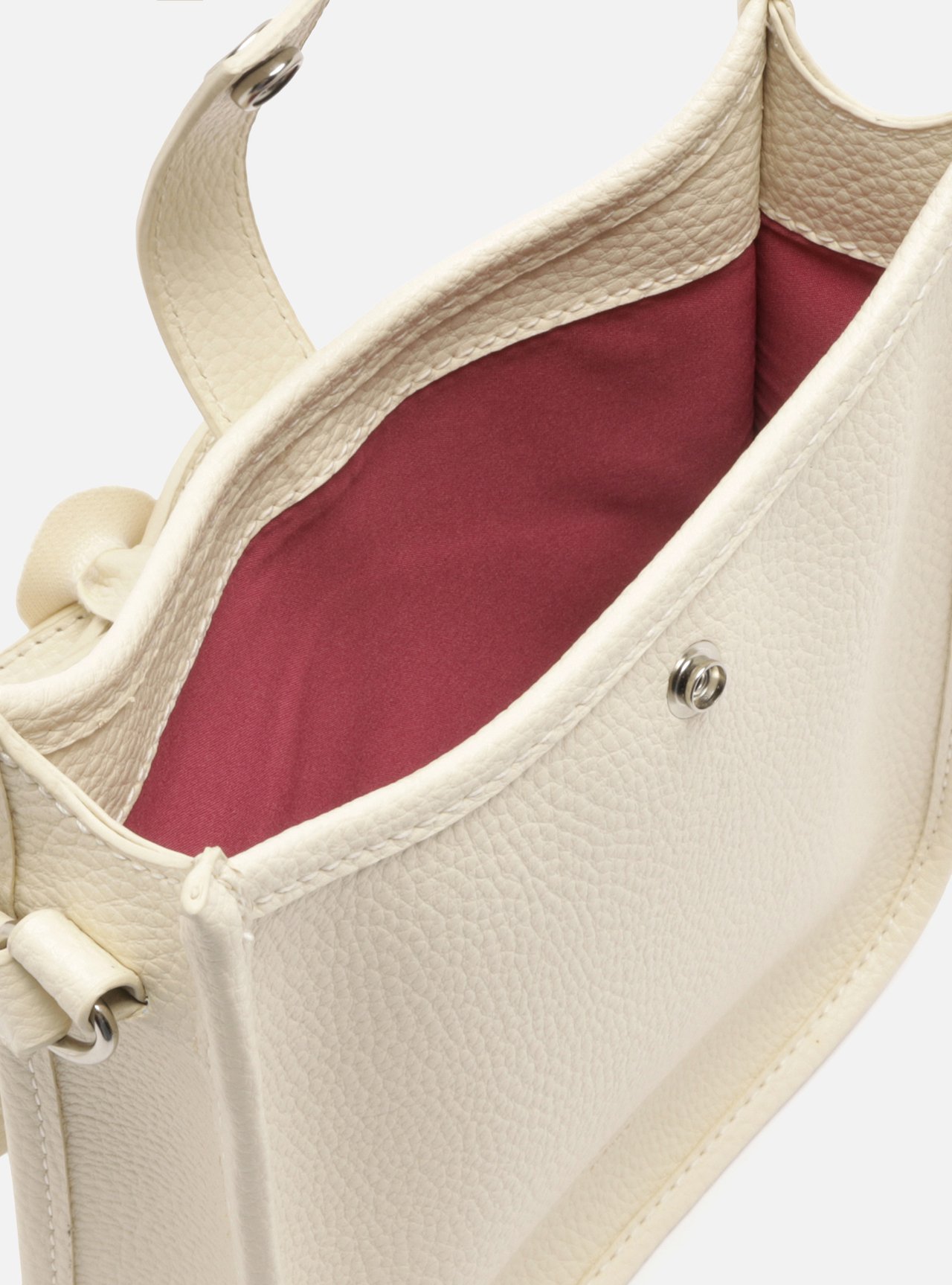 Bolsa Tiracolo Off-White Média Logo Perfurado — foto 4