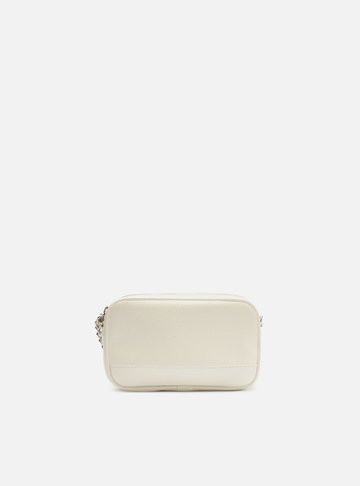 Bolsa Tiracolo Branca Pequena Corrente Basic
