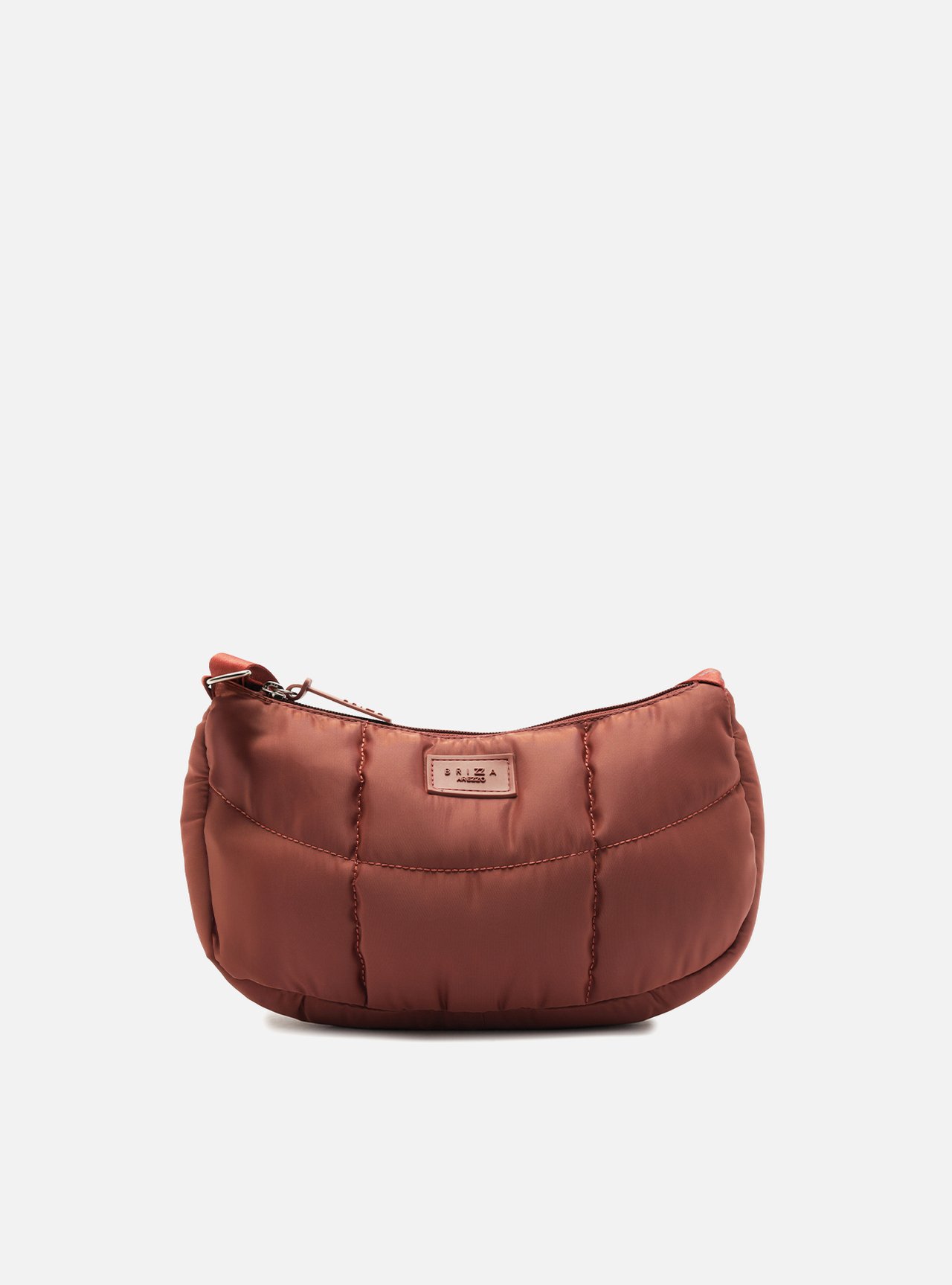 Bolsa Tiracolo Vermelha Média Matelassê Brizza — foto 1