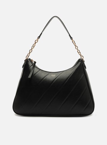 Arezzo — Bolsas Hobo Preta Grande Corrente