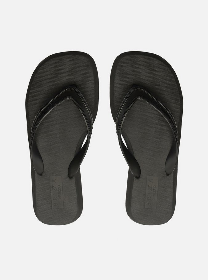 Chinelo de Dedo Preto Tira Sport