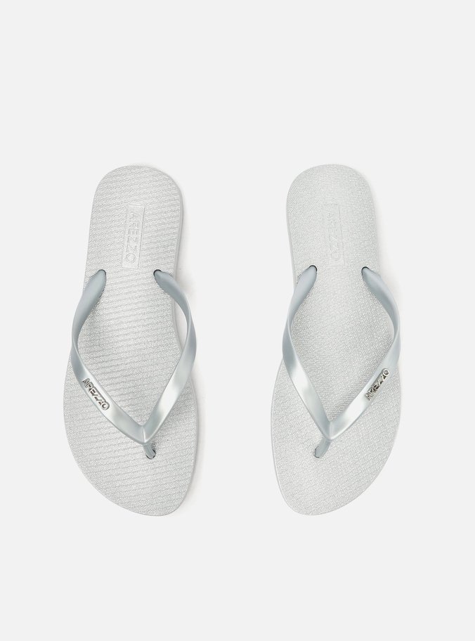 Chinelo de Dedo Prata Brizza