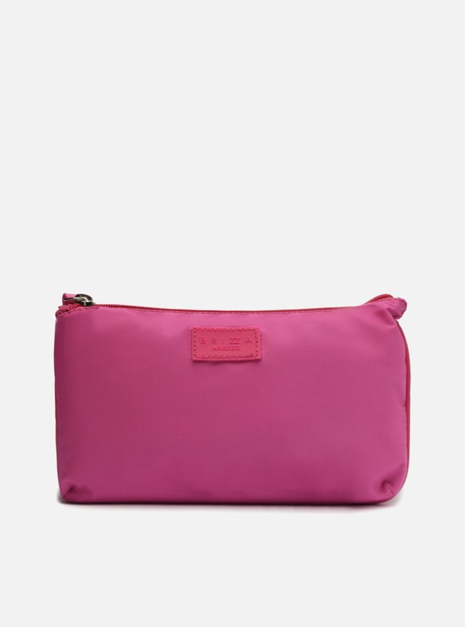 Clutch Rosa Nylon Lizza Pequena Brizza