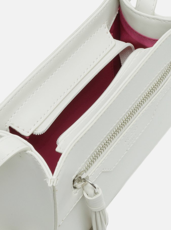 Bolsa Tiracolo Branca Pequena