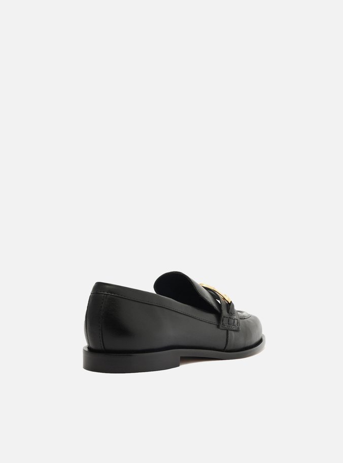 Mocassim Preto Couro Kopenhagen