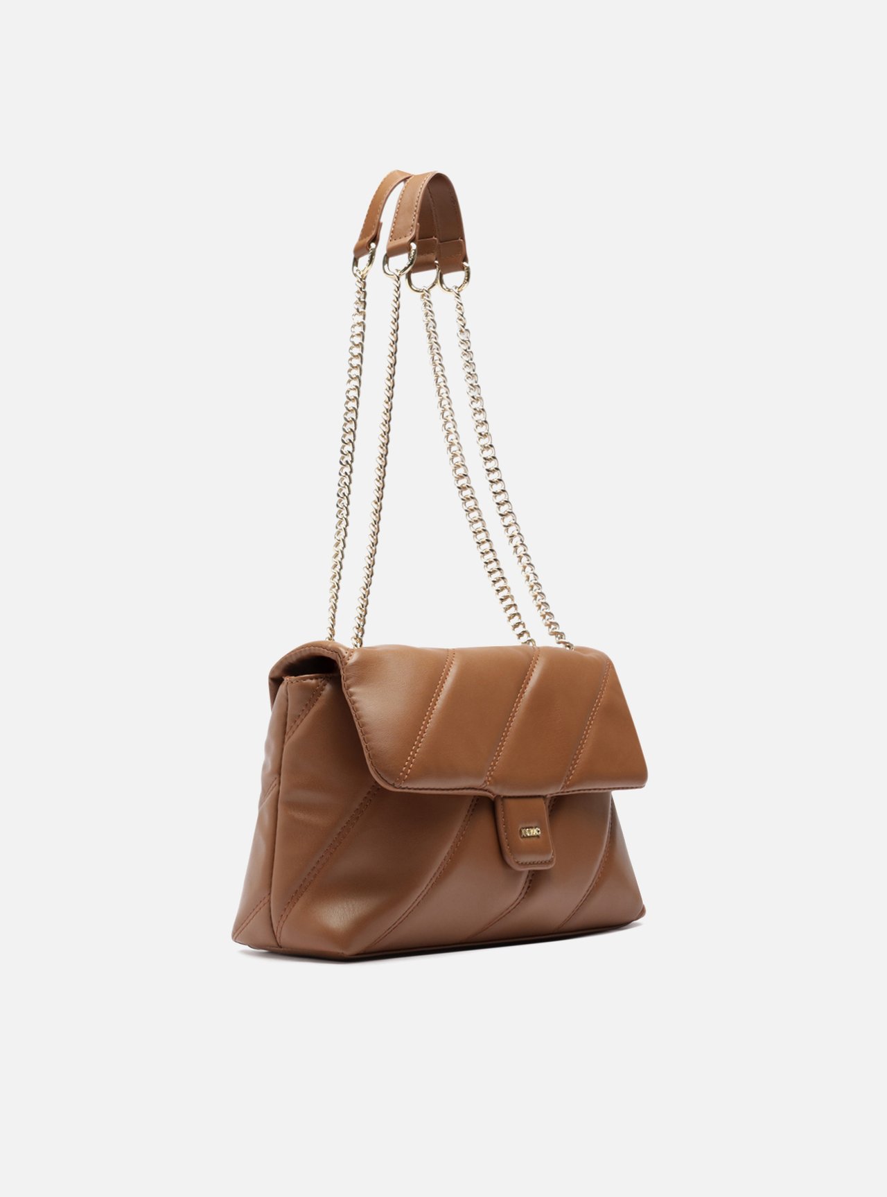 Bolsa Tiracolo Nude Pequena Matelassê Corrente — foto 5