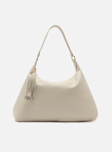 Bolsa Hobo Branca Grande Barbicacho