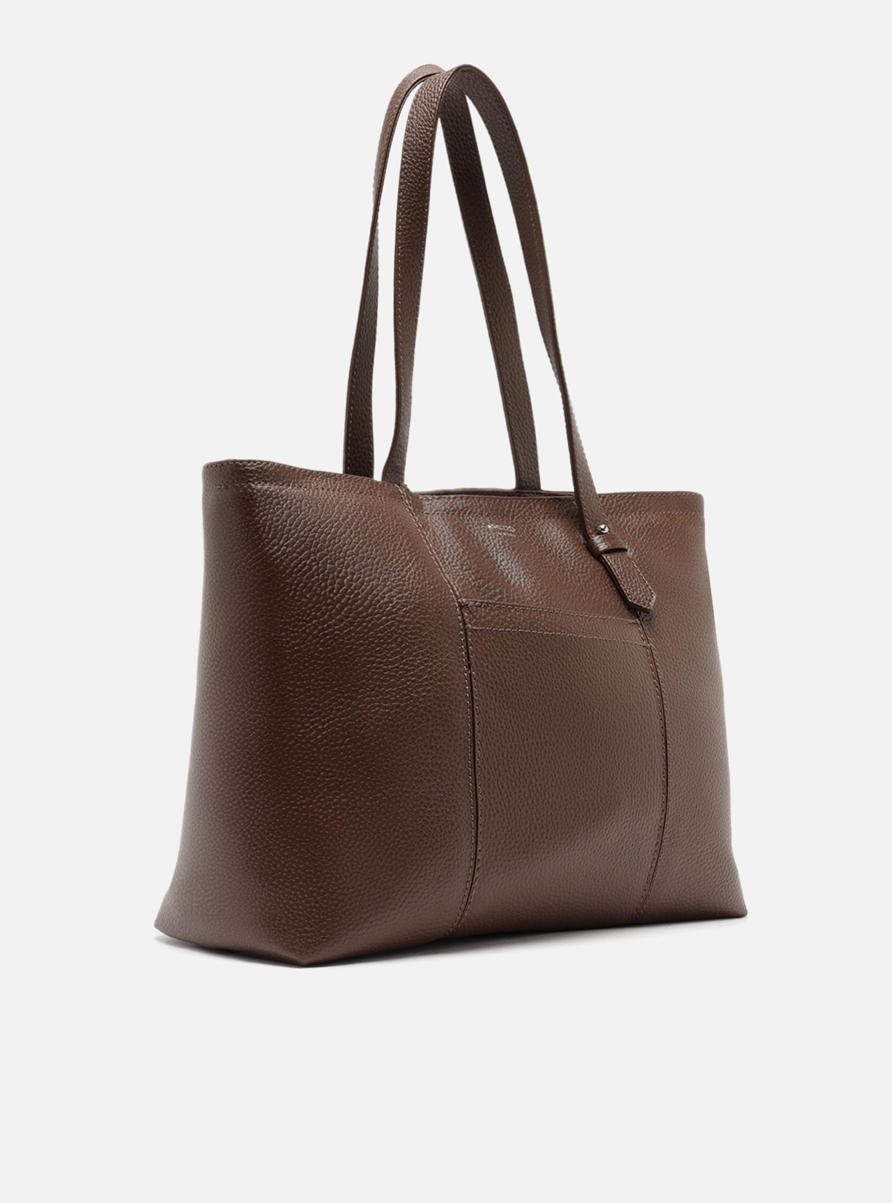 Bolsa Shopping Marrom Grande — foto 5
