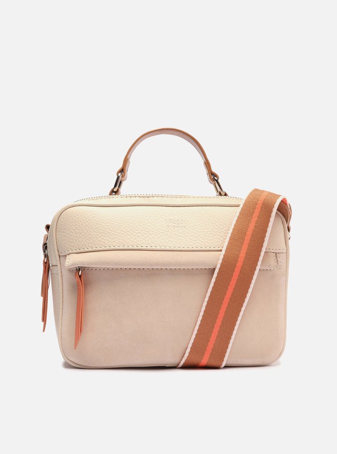 Bolsa Tiracolo Off-White Prione Média Laranja