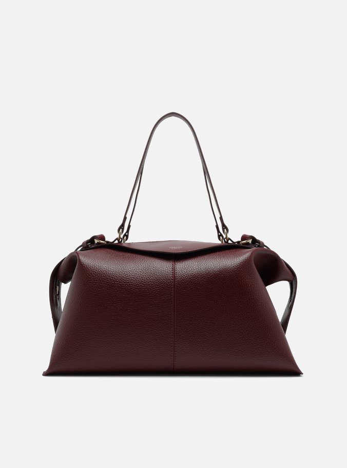 Bolsa Bowling Vermelha Grande Mix Texturas
