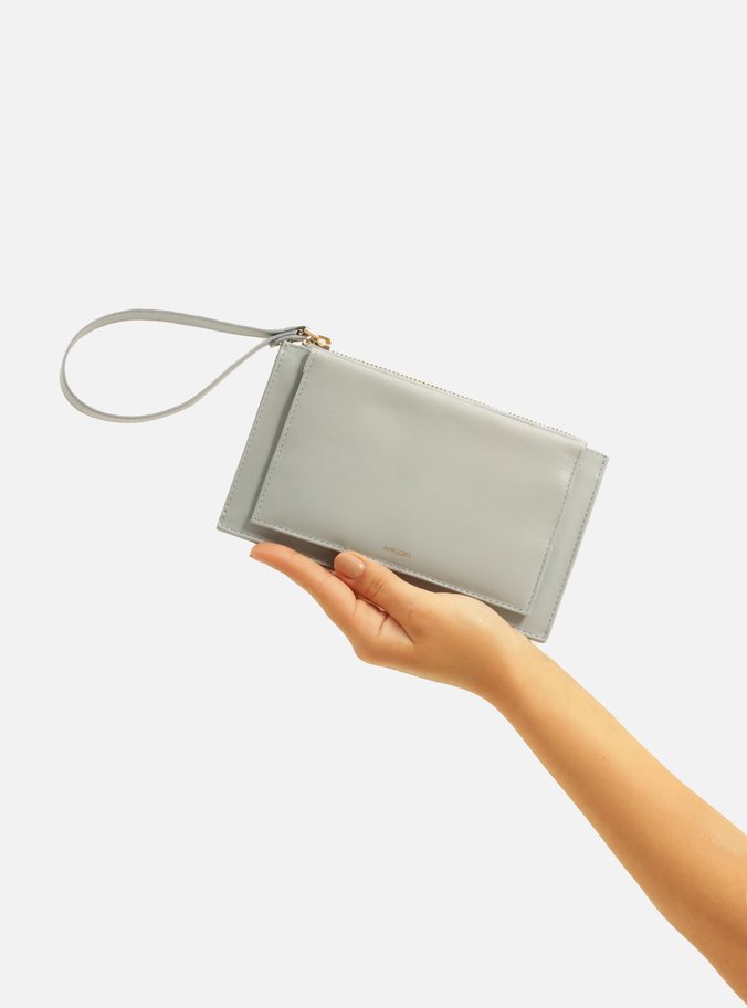 Carteira Azul Soft Julie Grande