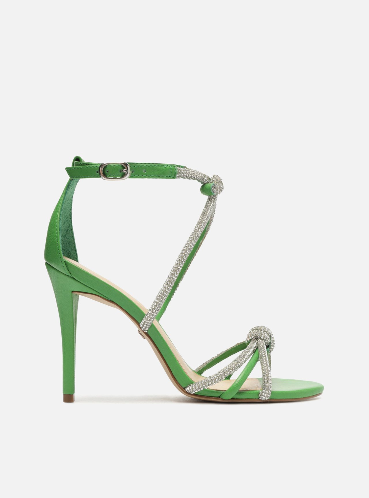 Sandalia verde musgo arezzo top