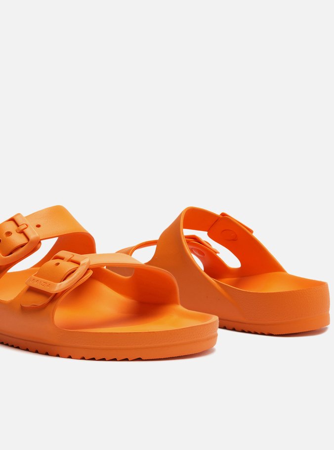 Slide Laranja Flatform Tiras Brizza