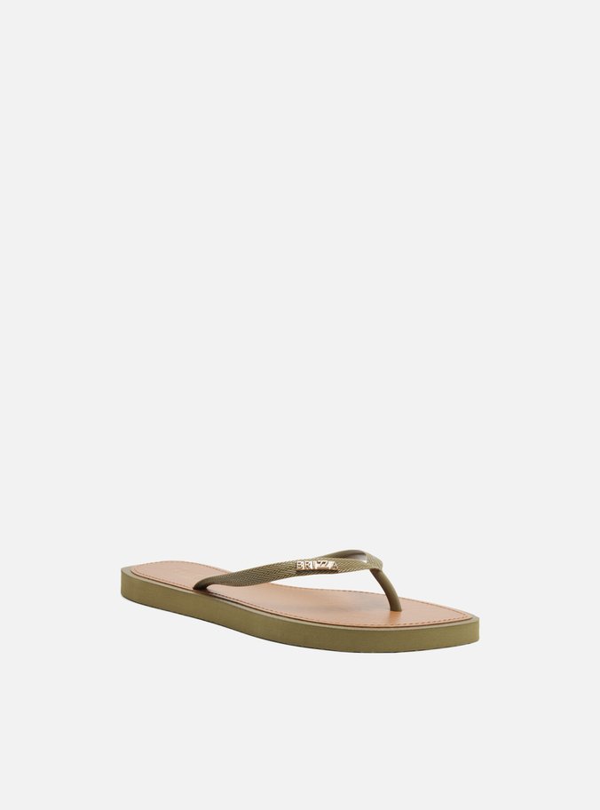 Chinelo de Dedo Verde Army Leaf Recouro Brizza