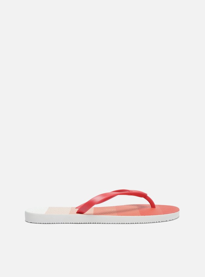 Chinelo de Dedo Degradê Vermelho Brizza