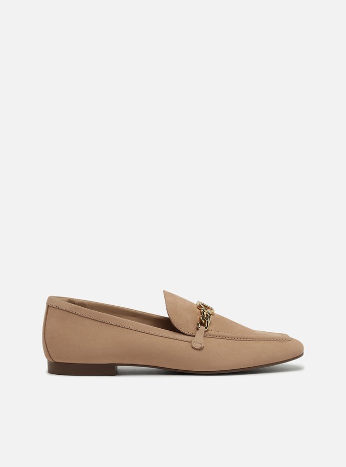 Mocassim Nude Nobuck Metal