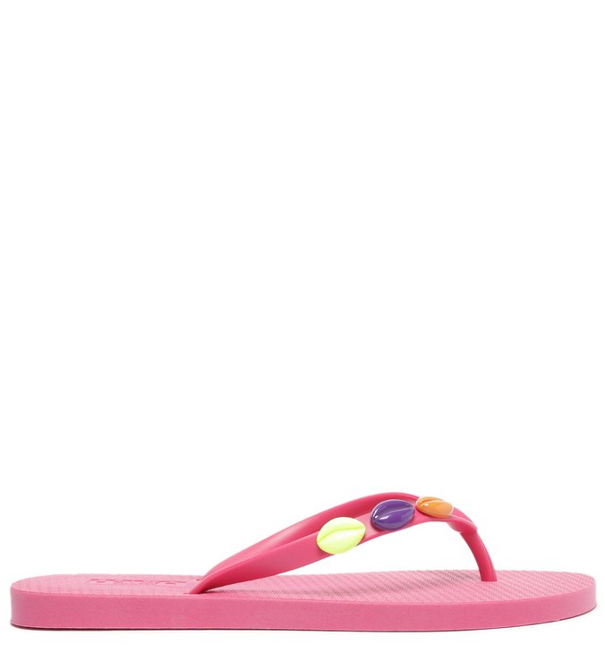 Chinelo Bico Redondo Rosa Búzios Brizza Fun
