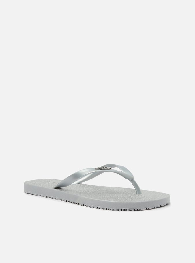 Chinelo de Dedo Prata Brizza